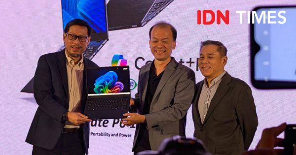 Acara "Dukung Industri Tanah Air, Acer Indonesia Hadirkan Solusi Teknologi Bisnis dan Layanan Purnajual Worry Free Be Happy", di Jakarta, pada Kamis (06/02/2024) (IDN Times/Misrohatun)