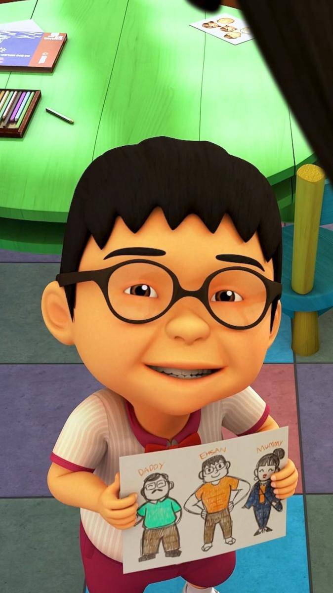 karakter kartun tajir melintir (instagram.com/diariehsan_intanpayung)