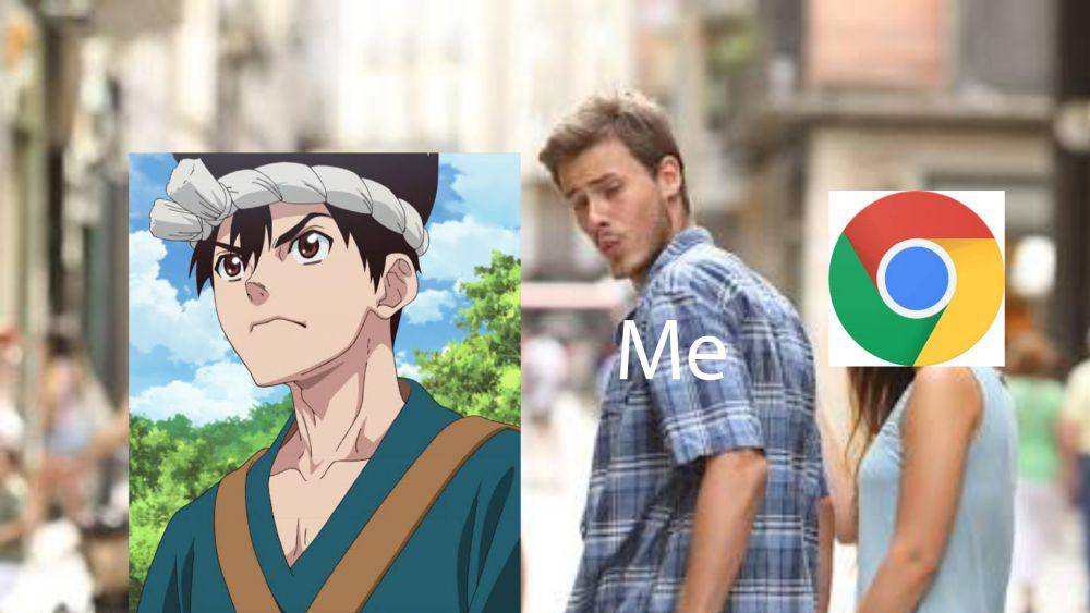 meme Chrome Dr. Stone (reddit.com/user/ReD4rken)