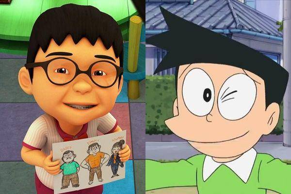 karakter kartun tajir melintir (instagram.com/diariehsan_intanpayung | dok. TV Asahi/Doraemon)