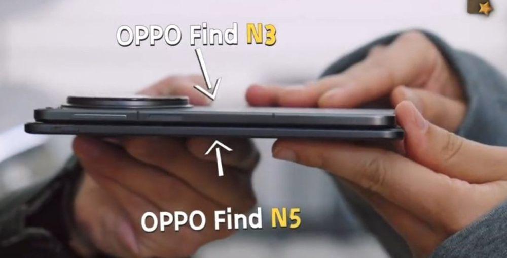 Adu Tipis OPPO Find N5 vs OPPO Find N3, Siapa Menang?