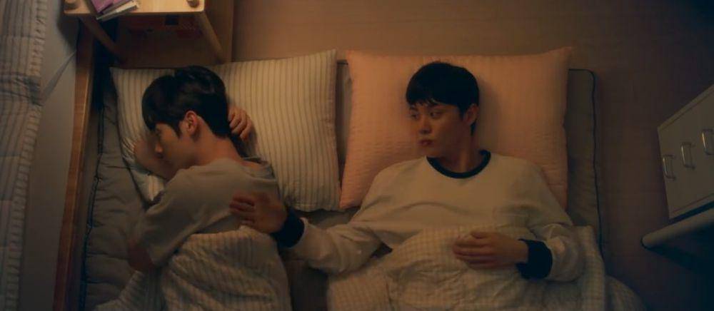 Hwang Minhyun dan Lee Jong Hyun di Study Group (dok. TVING/Study Group)