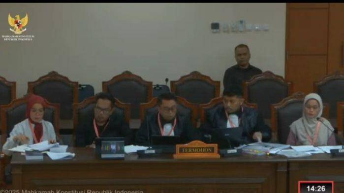 Saksi saksi yang dihadirkan dalam sidang pembuktian sengketa Pilkada Magetan. IDN Times/ Istimewa.