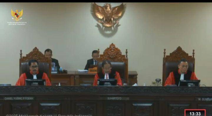 Saksi saksi yang dihadirkan dalam sidang pembuktian sengketa Pilkada Magetan. IDN Times/ Istimewa.