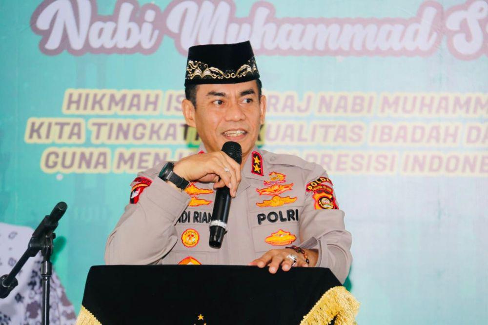 Kapolda Sumsel, Irjen Pol Andi Rian Djajadi Ryacudu (Dok: Polda Sumsel)
