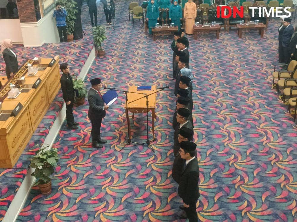 12 Pejabat Tinggi Pemprov Lampung Berganti, Ada Kepala Dinas-Inspektur