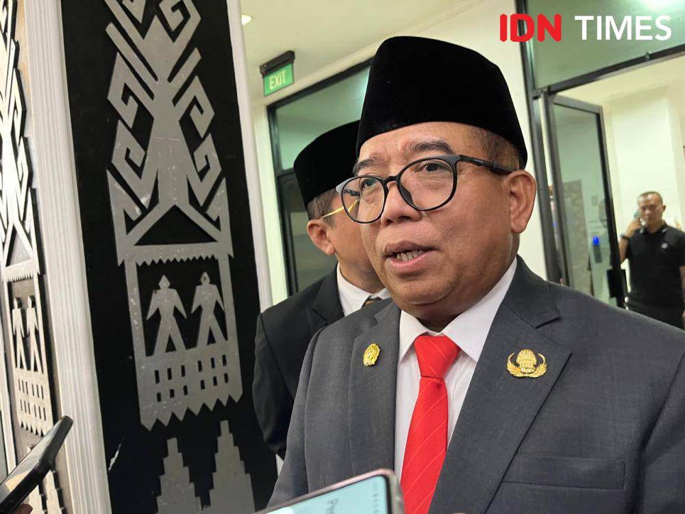 Pj Gubernur Lampung, Samsudin. (IDN Times/Tama Yudha Wiguna).