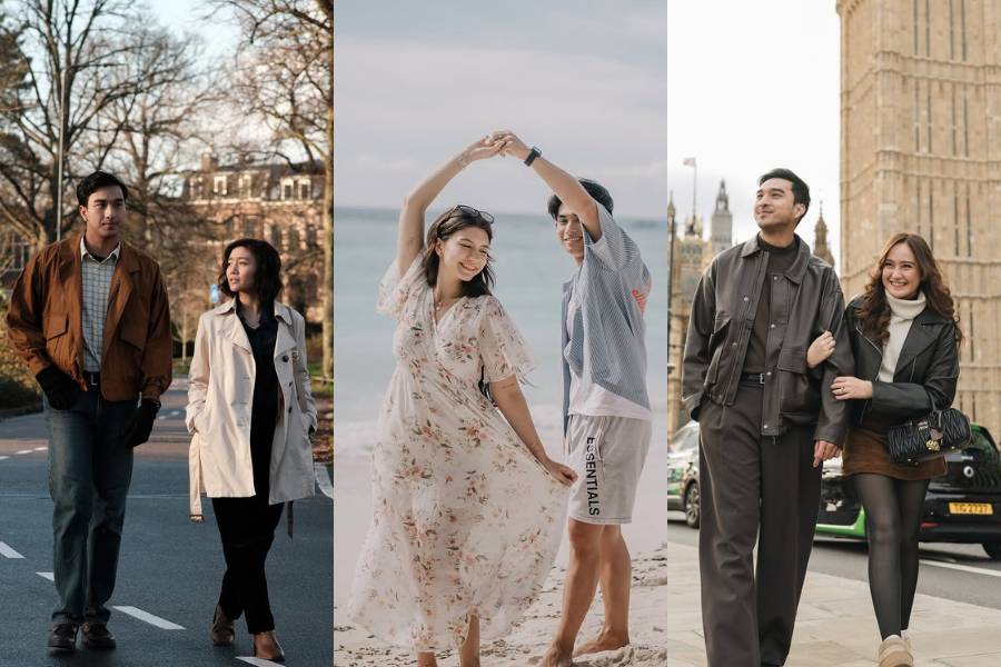 OOTD liburan dengan pasangan (instagram.com/febbyrastanty | cassandraslee | salshabillaadr)