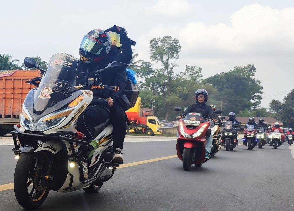 Ratusan Rider Ikut Motor Camp di Scout Village Sibolangit (Dok. IDN Times)