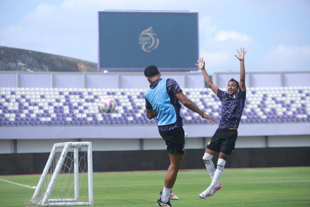 Pemain Persik Kediri saat berlatih. IDN Times/ istimewa
