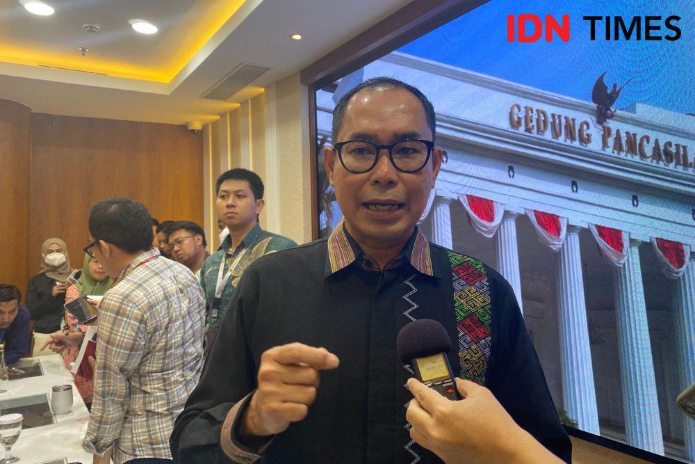Direktur Perlindungan WNI dan Badan Hukum Indonesia (PWNI dan BHI) Kemlu RI, Judha Nugraha. (IDN Times/Marcheilla Ariesta)