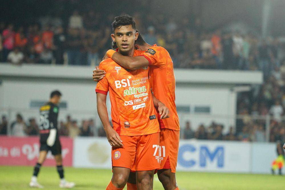 Para pemain Persiraja melakukan selebrasi usai membobol gawang PSIM. (Dokumen Media Ofisial Persiraja Banda Aceh untuk IDN Times)