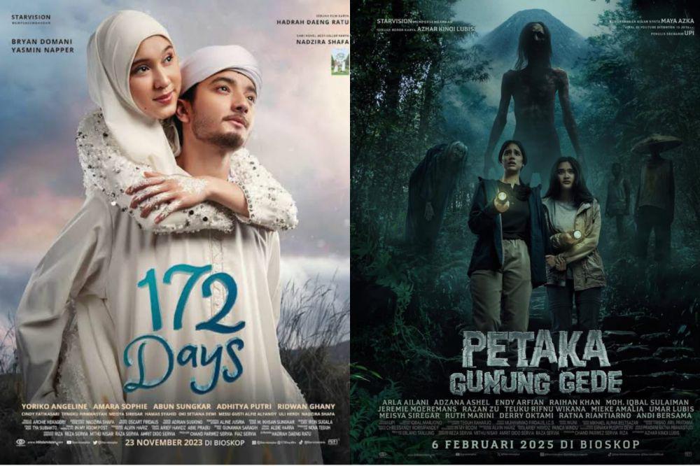 10 Film Terlaris Starvision Plus Berdasarkan Hari Pertama Tayang