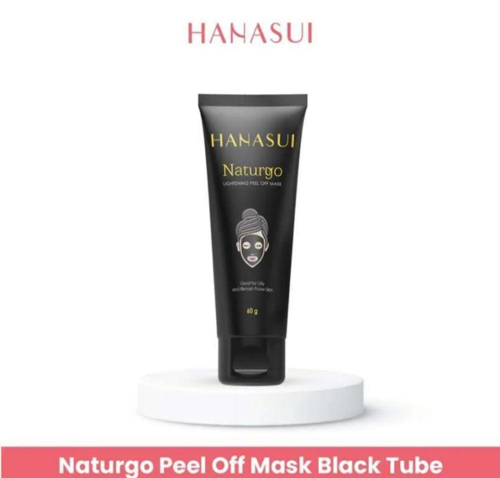 Hanasui Naturgo Peel Off Mask Black Tube (blibli.com/Aisha Beauty)