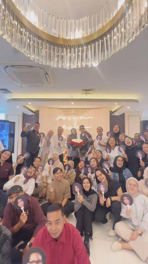 anniversary Shandy dan Gilang Juragan 99 (Instagram.com/shandypurnamasari)