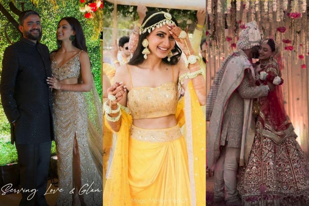 10 Ide Dress dan Makeup Pernikahan Adik Ipar Priyanka Chopra, Glam!