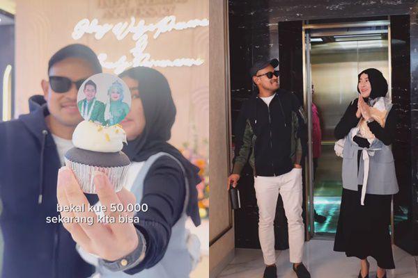 Potret Anniversary ke-12 Shandy Purnamasari dan Gilang Juragan 99