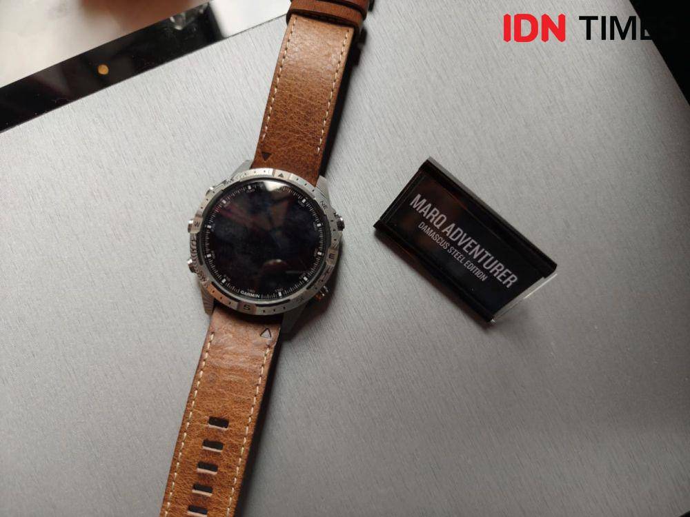 Fitur Menarik Garmin MARQ Adventurer Damascus Steel Edition