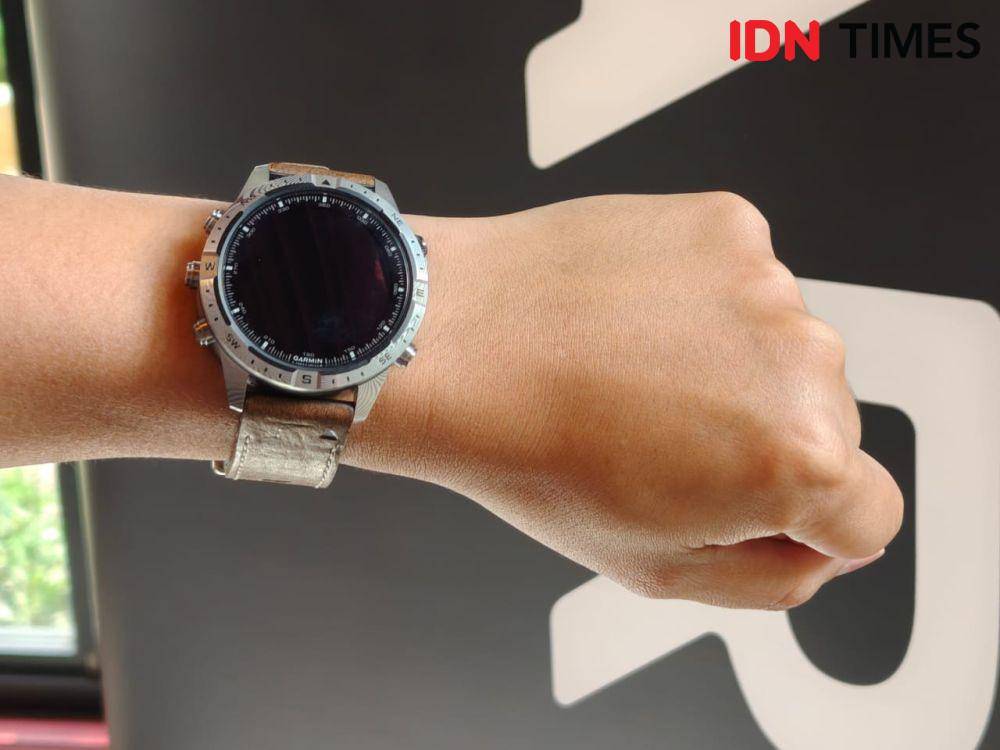 Garmin MARQ Adventurer – Damascus Steel Edition (IDN Times/Fatkhu Rozi)