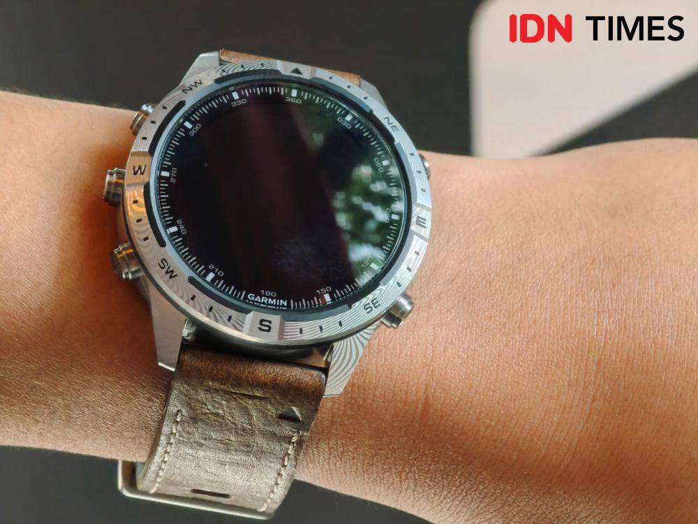 Garmin MARQ Adventurer – Damascus Steel Edition (IDN Times/Fatkhu Rozi)