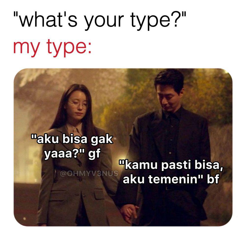 7 Meme Tipe Pasangan idaman, Valid Gak Nih?