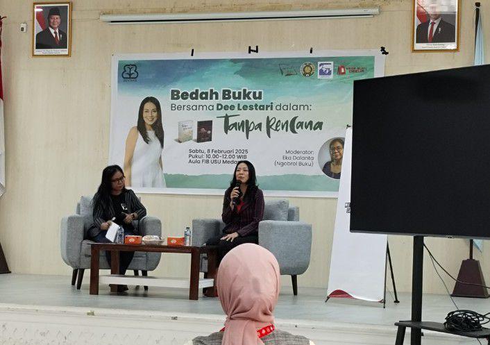 Fakta Menarik Tur Buku Dee Lestari "Tanpa Rencana" di Medan