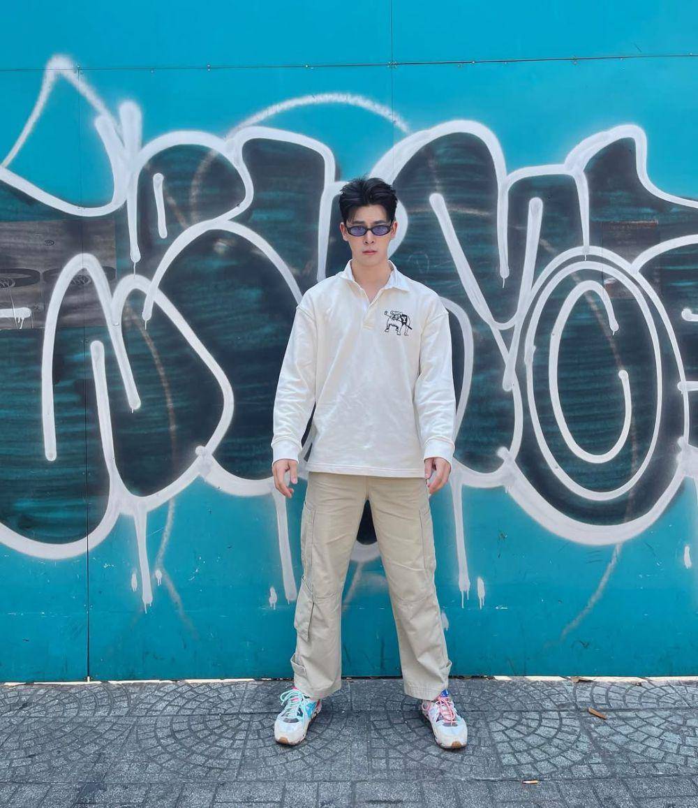 earth tone outfit ala Cooper Patpasit (instagram.com/cooper_patpasit)