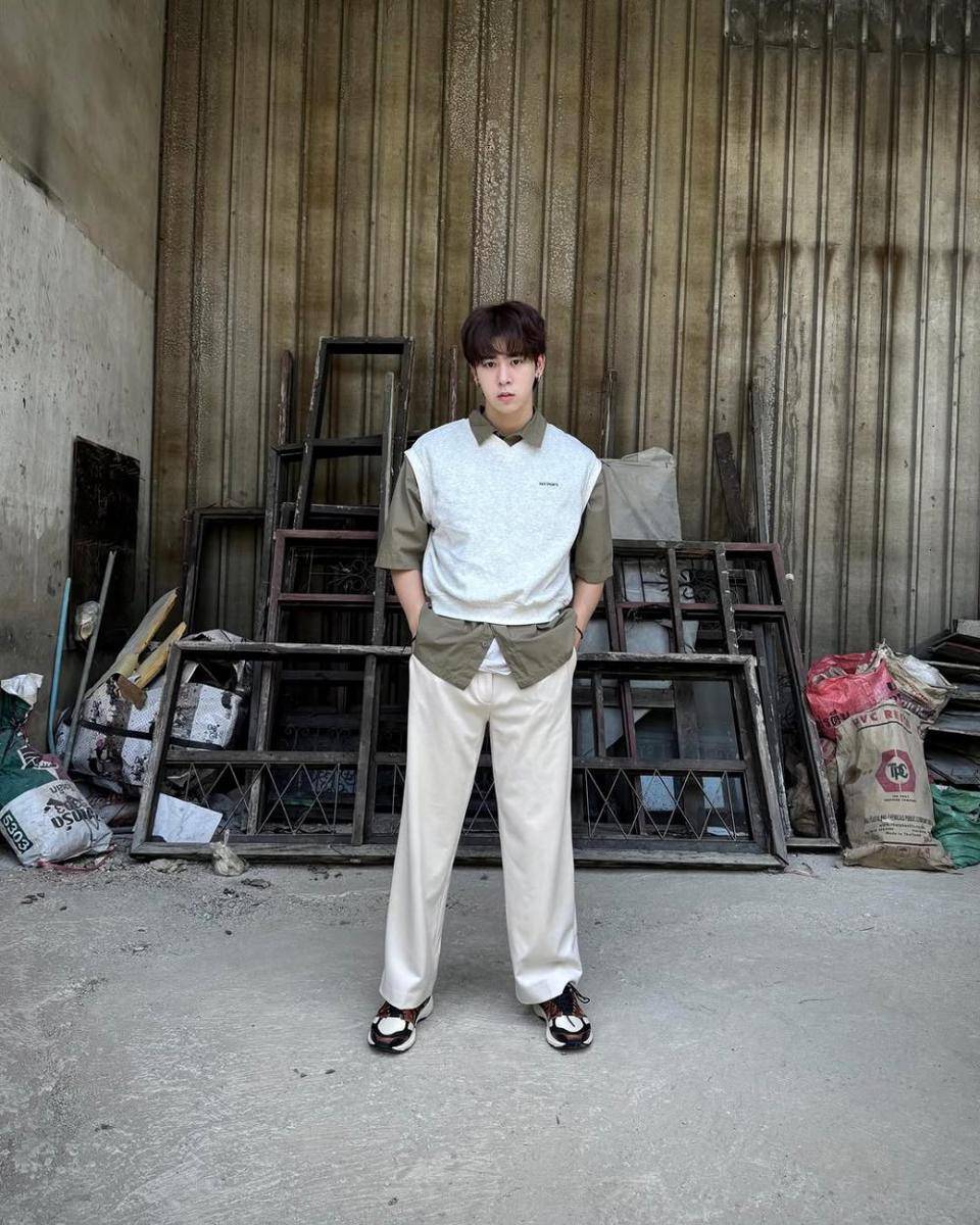 earth tone outfit ala Cooper Patpasit (instagram.com/cooper_patpasit)