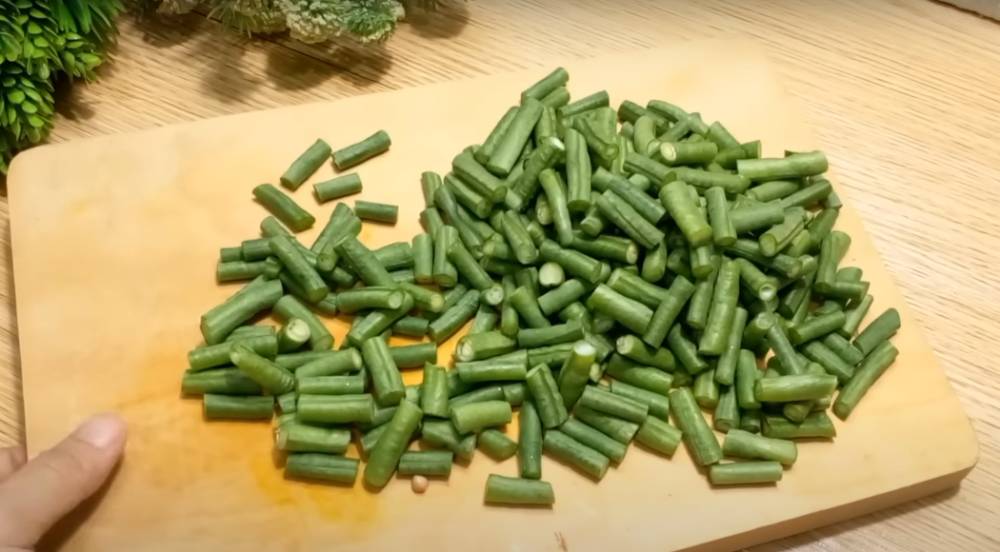Ilustrasi sayur kacang panjang (youtube.com/Resep Wina)
