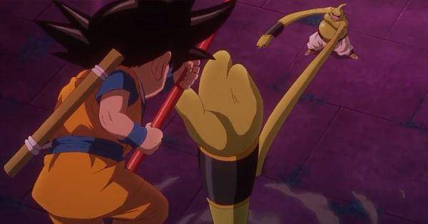 Goku melawan Majin Duu ( Dok. Toei / Dragon Ball Daima )