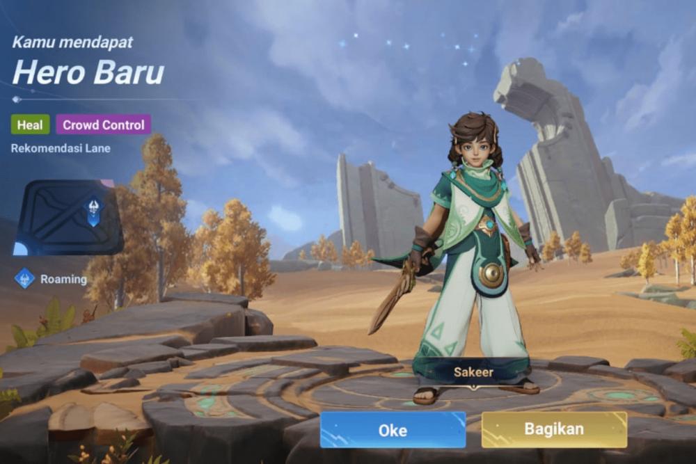 Hero Baru Sakeer di Honor of Kings, Bisa Terbang ke Semak!