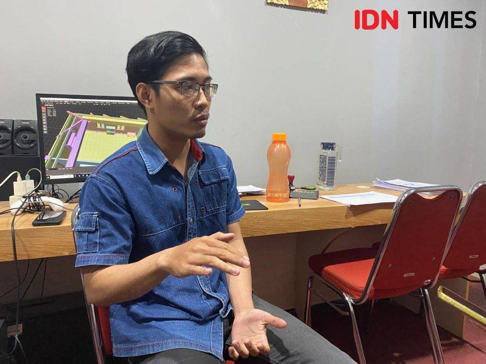 Lead Animation Pandora Entertainment, Jonael Vider Mansion Manalu. (IDN Times/Yuko Utami)