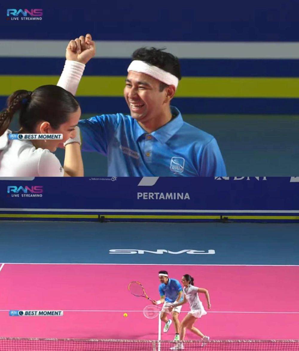 Raffi dkk. tanding Lagi-Lagi Tenis (youtube.com/Rans Entertainment)