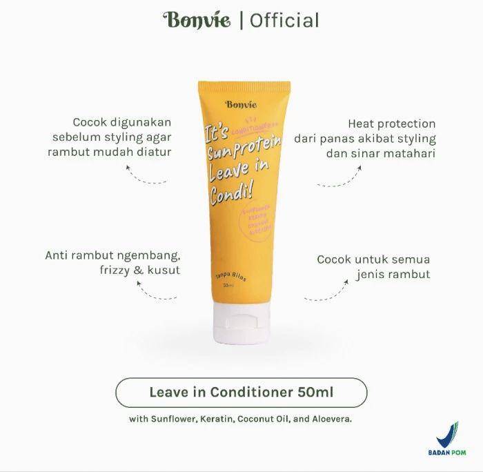 BONVIE Sun Protein Leave in Conditioner (tokopedia.com/ZHAFRANSH0P)