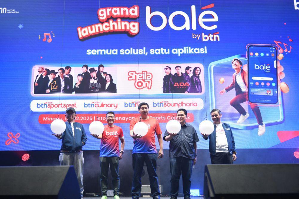 Masuk Usia 75 Tahun, BTN Resmi Rilis Super App Bale by BTN