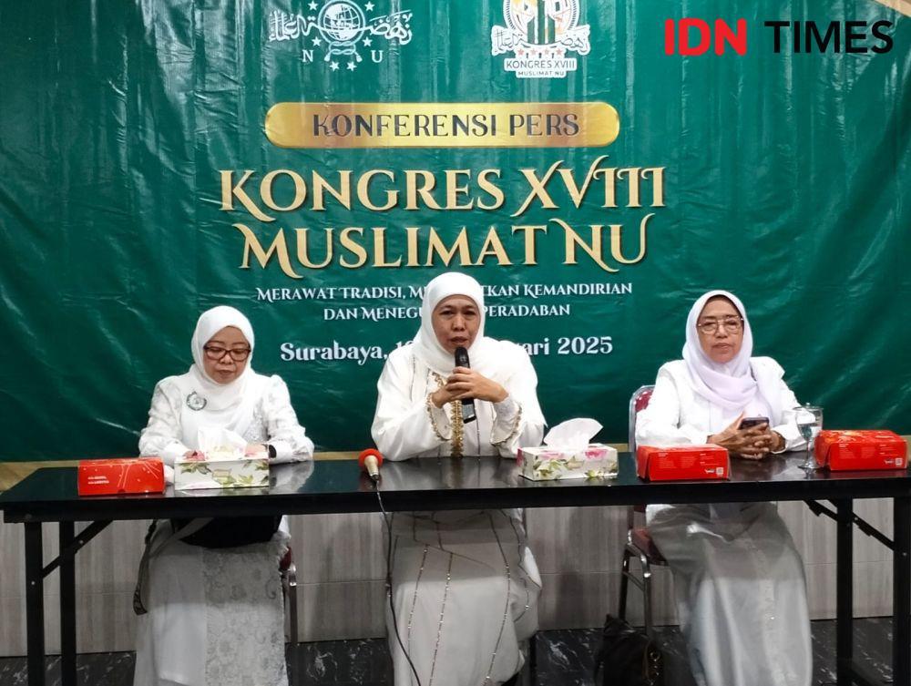 Khofifah Minta Maaf Kongres Muslimat Berakibat Kemacetan