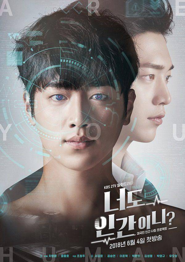 poster drama Are You Human? (dok. KBS2/Are You Human)