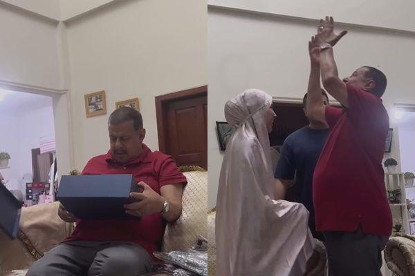 Reaksi Pak Muh Dapat Kejutan Kehamilan Miskah, Istri Yislam Jaidi