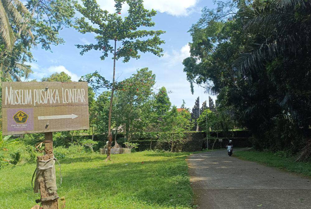 Kondisi Museum Pustaka Lontar di Desa Adat Dukuh Penaban, Kecamatan Karangasem. (Dok.Pribadi/Muhammad Ibnu Khaldun)