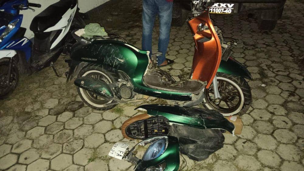 Kecelakaan Maut Innova Vs Scoopy di Pringsewu, Satu Tewas