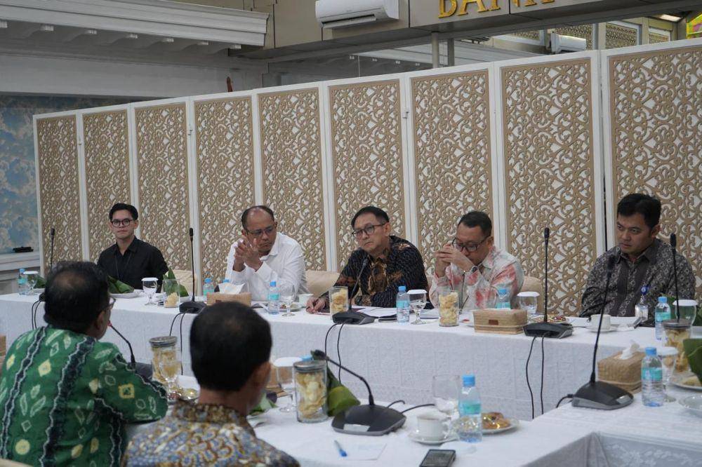 Pertemuan sejumlah rektor perguruan tinggi dengan Bank Indonesia (BI) di Banda Aceh, Provinsi Aceh. (dok. BI)