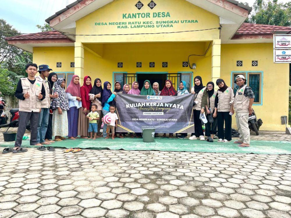 Inovasi KKN Unila: Olah Singkong jadi Tepung Mocaf, Peluang Usaha Baru