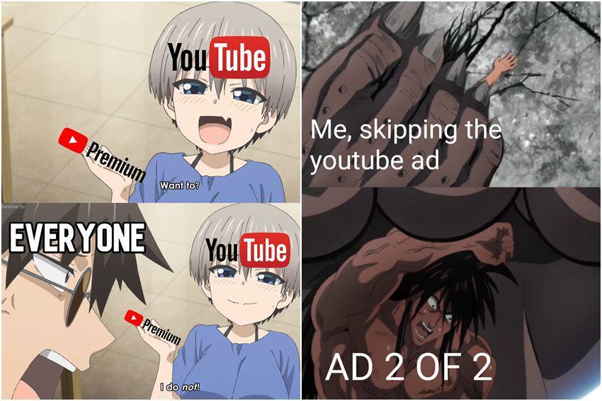 7 Meme Nonton Anime di YouTube, Relate dan Bikin Ngakak