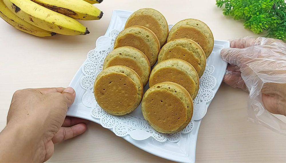 ilustrasi kue kamir pisang (YouTube.com/Resep Abi)
