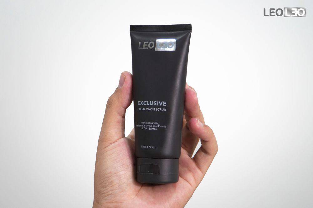Leo Leo Exclusive Facial Wash Scrub With DNA Salmon (dok. Leo Leo Skincare)