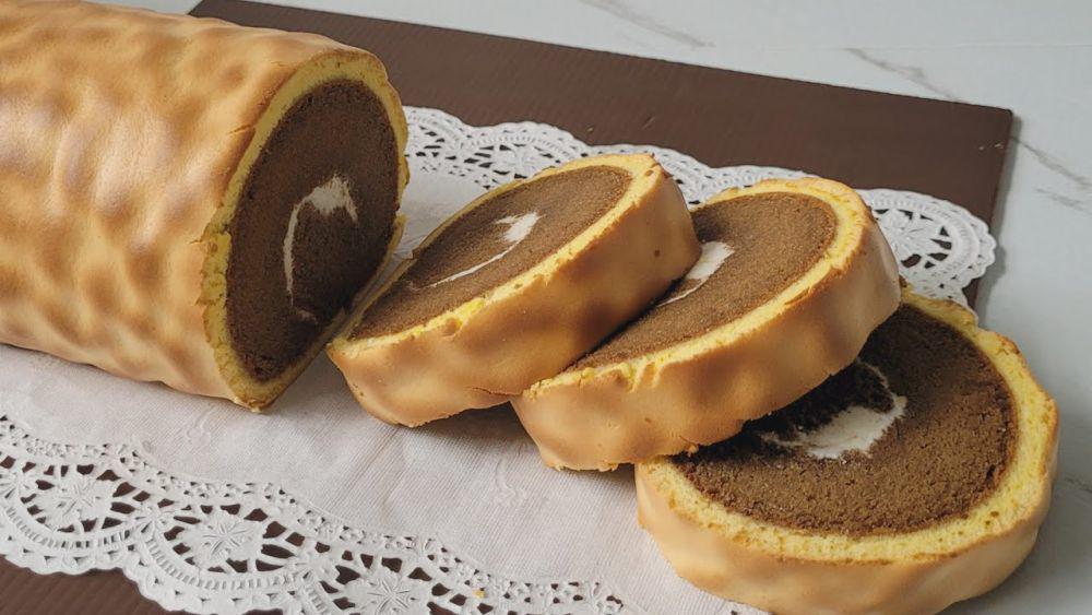 Resep Tiger Roll Cake Lembut dan Lezat, Dijamin Anti Gagal!