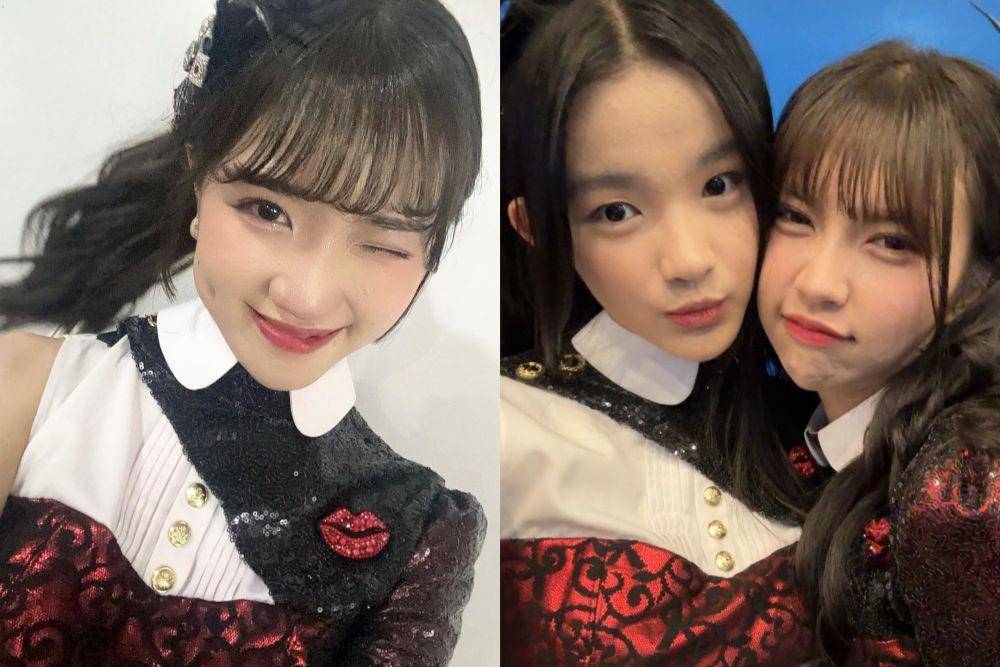 Isshou "Bibir yang Telah Dicuri" (x.com//gracie_JKT48) // (x.com/@CErine_JKT48)