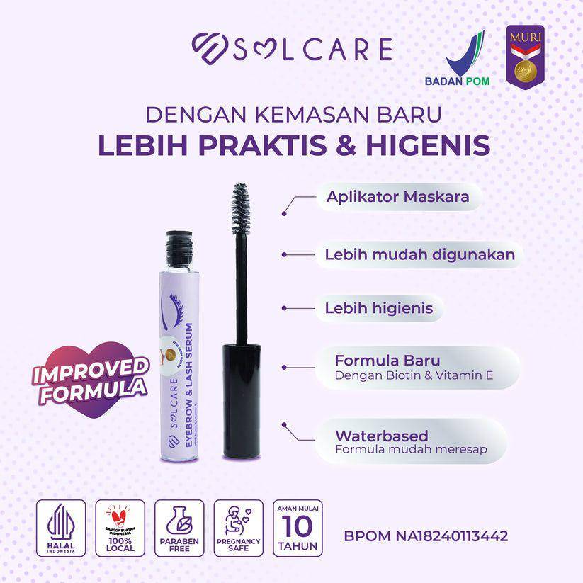 Solcare Eyebrow Lash Serum (solcare.id/Solcare Eyebrow Lash Serum)
