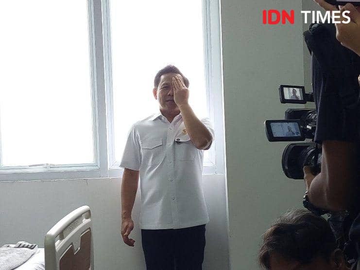 Cak Imin Coba Cek Kesehatan Mata Gratis di Puskesmas Ciater
