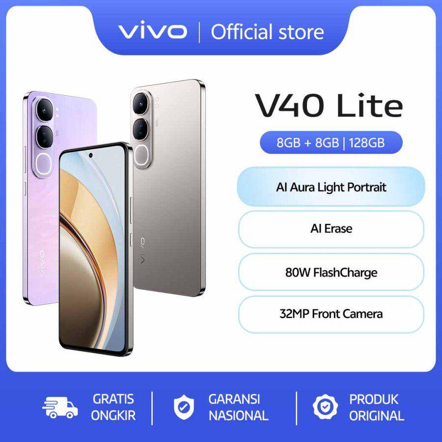 vivo V40 Lite 4G (tokopedia.com/vivo Indonesia)